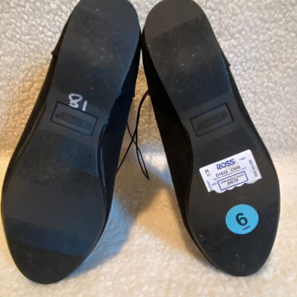 Women’s‎ Black Boots Short Ankle Booties Sz 6 - New - Picture 6 of 6